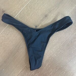 Victoria’s Secret Black thong bikini Bottom